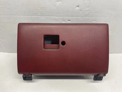 🛻 89-94 Ford Explorer Ranger Bronco II Guantera Almacenamiento Cubby OEM Rojo/Granate Foto 1 de 4