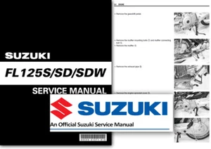 Suzuki FL125 ADDRESS Workshop Service Shop Manual FL125S FL125SD FL 125 - USB - Picture 1 of 2