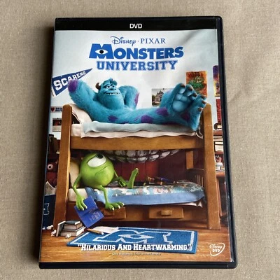 Disney Pixar: Monsters University (DVD 2013) (Inc. 2) Animated Comedy College + - Image 1 of 4