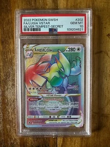 POKEMON TCG - SILVER TEMPEST - LUGIA VSTAR 202 PSA 10 - Picture 1 of 2