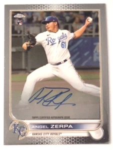 2022 Topps Chrome - Rookie Autographs #RA-AZ  Angel Zerpa ⚾ RC Auto - Picture 1 of 3
