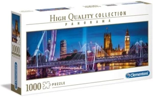 Clementoni Puzzle 1000 HIGH QUALITY Panorama London 98x33 cm Nuovo NEW - Foto 1 di 2