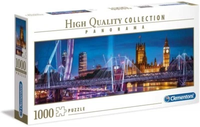 Clementoni Puzzle 1000 HIGH QUALITY Panorama London 98x33 cm Nuovo NEW - Immagine 1 di 2