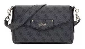 GUESS Eco Brenton Flap Shoulder Bag Umhängetasche Tasche dunkelblau Neu - Bild 1 von 4