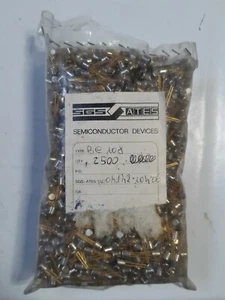 BC108 GOLD PIN original SGS TO-18 transistor NPN - 10PCS - BRAND NEW - Picture 1 of 8