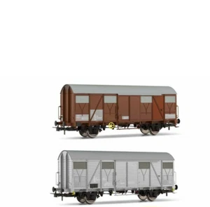 RIVAROSSI HR6508 Ensemble De 2 Voitures De Service FS, VGs Ex Gs À Parois Lisses - Imagen 1 de 1