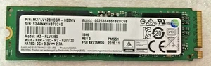 Samsung 128GB MZ-FLV1280 SSD Solid State Drive MZFLV128HCGR-000MV M2 - Afbeelding 1 van 2