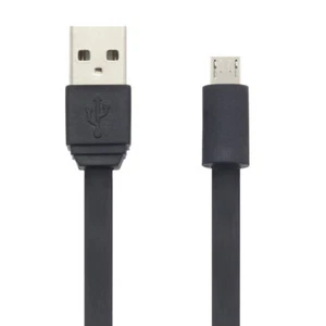 Moki 3m King Size Micro USB to USB Sync/Charge Flat Cable for Android/PC/Laptop - Picture 1 of 2