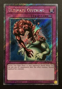 Ultimate Offering - RA03-EN088 - Platimun Secret Rare - 1st Edition - YuGiOh - Picture 1 of 3