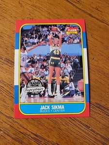 1986-87 Fleer - Jack Sikma #102 Pack Fresh - Picture 1 of 7