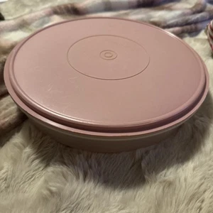 Vintage Tupperware Cup Cake / Pie Container - Picture 1 of 2