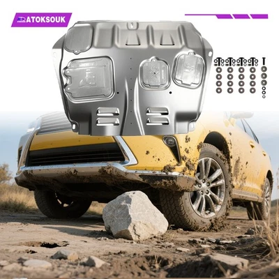 Metal Skid Plate For Lexus RX350 2013-2015 Engine Splash Shield Heavy Duty Foto 1 de 4