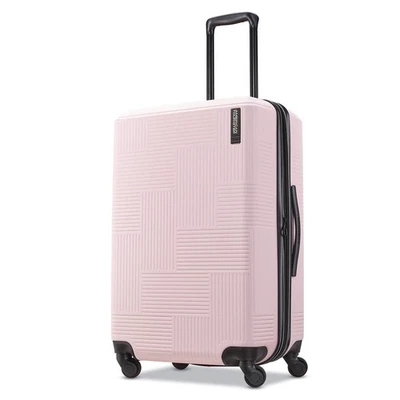 Stratum XLT Expandable Hardside Luggage with Spinner Wheels, Pink Blush, Chec... - Image 1 of 4