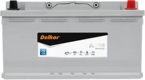 DELKOR AGM LN6 605 901 095 / SSAGM95 / MF95HSS / DIN100 AGM START STOP BATTERY - Picture 1 of 1