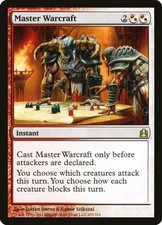 1X Master Warcraft Commander 2011 MP MTG CARD