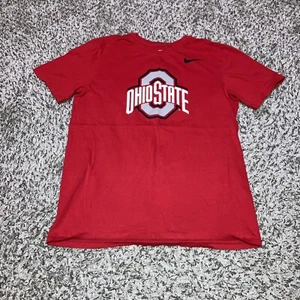 T-shirt Ohio State Nike taglia media maglietta rossa - Foto 1 di 5