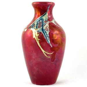 VASE Céramique Irisé GASTON BRUNEAU BALON à BLOIS Art Déco 1930/zsolnay/massier - Imagen 1 de 15