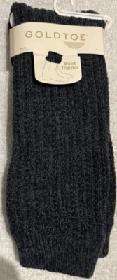 NUEVO CON ETIQUETAS PAR TOPPER BOTA PUNTERA DORADA Foto 1 de 4