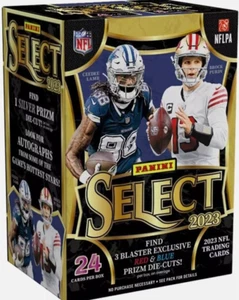2023 Panini Select NFL Football Factory Sealed Blaster Box RED BLUE EXCLUSIVE - Picture 1 of 1
