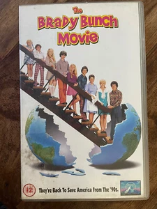 THE BRADY BUNCH MOVIE VHS CASSETTE EX-RENTAL GREAT QUALITY / BIG BOX - Picture 1 of 8