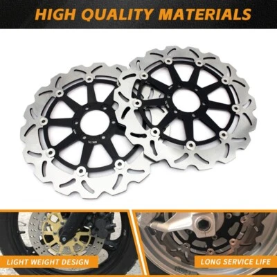 Front Brake Rotor Discs For KTM DUKE 690 2008-2012 SUPER DUKE 990 R 2007-2013 12 - Image 1 of 4