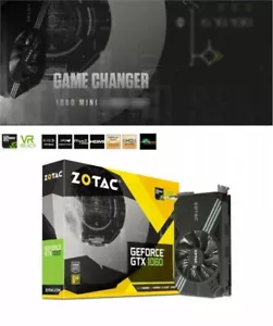 ZOTAC Video Card Geforce GTX 1060 6GB Single Fan PCI-Exp 3.0 6GB GDDR5 Japan - Picture 1 of 12