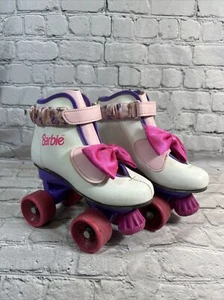 Vintage 1997 Barbie Mattel Brookfield Pink Bubblegum  Skates Style 5512 Size J12 - Picture 1 of 12