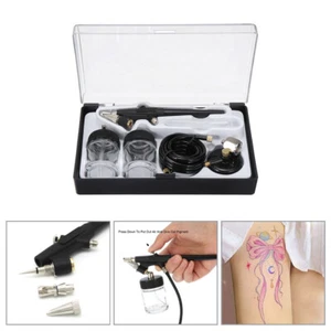 6Pcs Air Brush Kit Mini Spray Gun Artist Craft Hobby Precise Model Painting Set - Picture 1 of 12