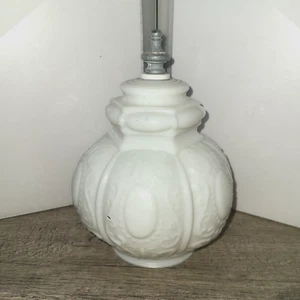 Lámpara de vidrio esmerilado linterna pantalla cubierta Hobnail vintage - Imagen 1 de 11