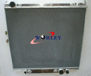 QLD-Aluminum radiator for Ford F-250 Super Duty V8 7.3 diesel 1999-2003 00 01 02 - Picture 1 of 2