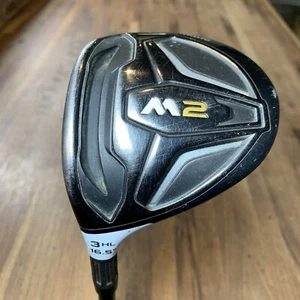 TaylorMade M2 3 Wood HL 16.5 REAX Graphite Shaft Regular Flex Left Handed - Picture 1 of 11