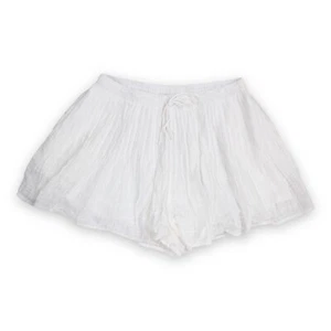 American Eagle Outfitters Drawstring Skort, Elastic Waist, White, Size Medium - Picture 1 of 6