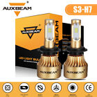 Auxbeam H7 72w 8000lm Led Headlight Conversion Kit Bulbs 6500k White High Power