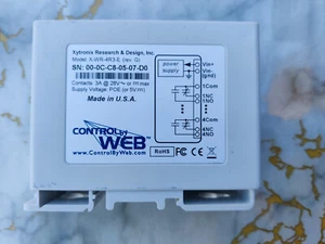 WebRelay Quad POE Model X-WR-4R3-E Controled by Web - Zdjęcie 1 z 4