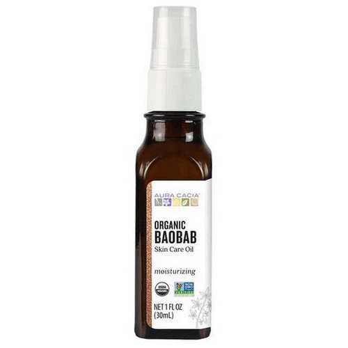 Aceite orgánico para el cuidado de la piel Baobab 1 oz por Aura Cacia Foto 1 de 3