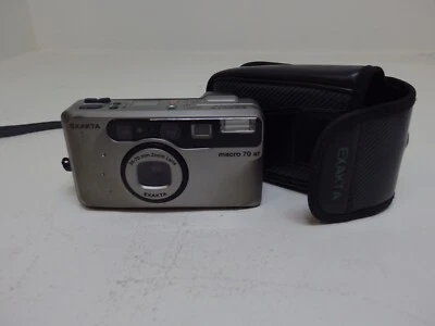 Kompaktkamera Exakta Makro 70 AF 35-70 mm Zoom Objektiv + Tasche geprüft (3179) - Bild 1 von 4