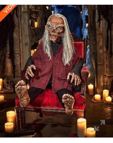 Spirit halloween animatronic Tales From The Crypt Keeper figure Cover
