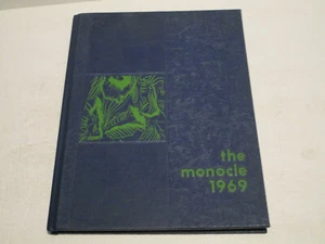 1969 Monocle year book Chippewa Falls WI Vol 59 - Picture 1 of 4