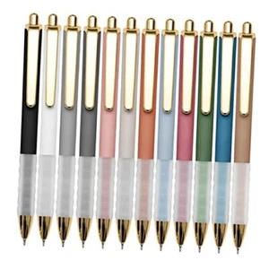  Ballpoint Pens Medium Point 1mm Pen with Super Soft Grip Ball Point Pen Black - Picture 1 of 7