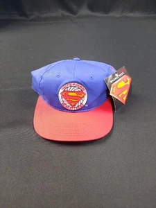 Vintage Deadstock Snapback Superman Racing Jeff Gordon Hat 1999 NASCAR Cap NOS - Picture 1 of 4
