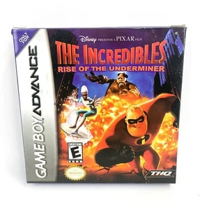 The Incredibles Rise Of The Underminer Game Boy Advance BOX ONLY NO GAME - Picture 1 of 8