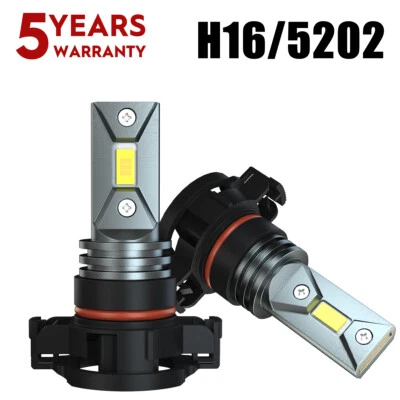 Para Pontiac G8 2008-2009 5202 Nuevo LED Bombillas Antiniebla Super Brillante Lámpara Blanca Foto 1 de 4