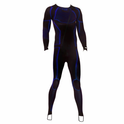 RIDAY SOTTOTUTA RACING INTERO ULTRA LEGGERO MOTO PISTA CON ZIP colore NERO 44 46 - Immagine 1 di 4