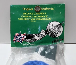 Vtg New Deluxe Campers Compact Hammock Original California USA NOS EZ 112 - Picture 1 of 6