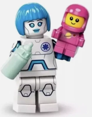 LEGO Enfermera Espacial Android Rosa Espacio Bebé Minifigura Serie 26 71046 NUEVO Foto 1 de 4