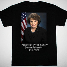 Dianne Feinstein thank you for the memory black T-shirt 1PT1282