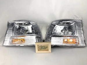 JDM Crystal Lens Corner Lamp Light for Toyota Hiace Wagon 100 Series 1999~2004 - Picture 1 of 4