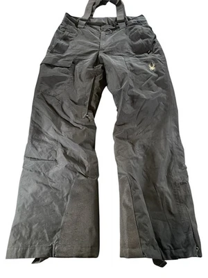 Baberos Spyder Gore Tex Terrain para Hombres M Negro Aislado Esquí Nieve Pantalones Impermeables Foto 1 de 4