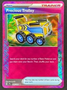Pokémon Precious Trolley Ace Spec 185/191 SSP Surging Sparks NM - Picture 1 of 2