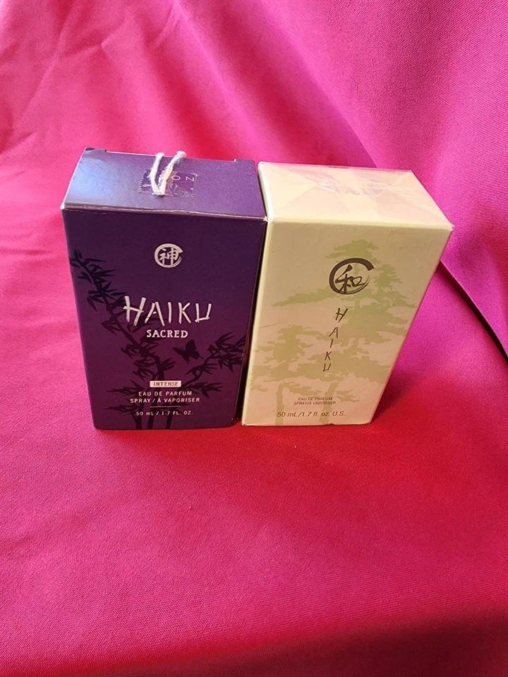 Avon Haiku Eau De Parfum & Haiku Sacred Intense - 1.7 Fl. Oz. Cada uno - Nuevo Foto 1 de 1